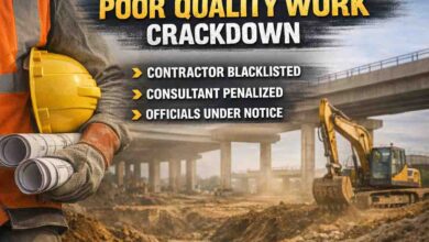 MP Construction Action: एमपी में घटिया निर्माण पर बड़ा एक्शन, ठेकेदार ब्लैकलिस्ट, कंसल्टेंट पर कार्रवाई और अधिकारियों को नोटिस