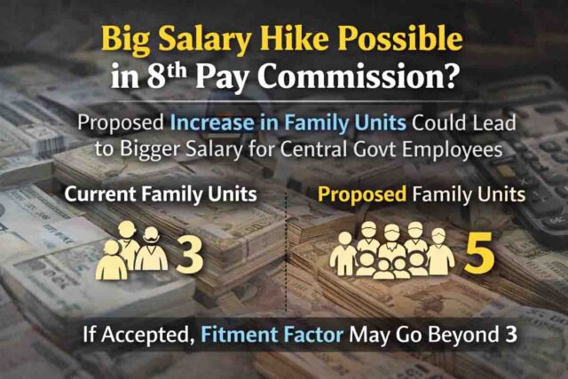 8th Pay Commission Salary Increase: 8वें वेतन आयोग में बड़ा बदलाव संभव, मान ली गई यह मांगें तो सैलरी में हो सकती है बंपर बढ़ोतरी