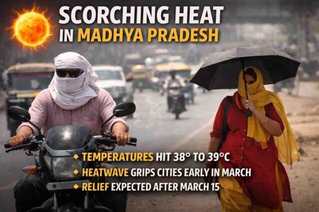 Madhya Pradesh Weather Heat: मार्च की शुरुआत में ही तपने लगा मध्यप्रदेश, कई शहरों में पारा 38 से 39 डिग्री के पार