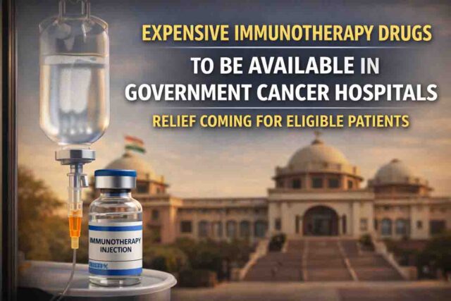 Cancer Treatment: सरकारी कैंसर अस्पतालों में फ्री मिलेगी महंगी इम्यूनोथेरेपी दवा, मरीजों को बड़ी राहत की तैयारी