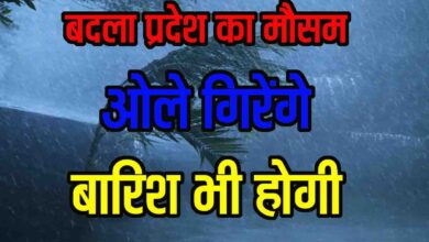Madhya Pradesh Weather Alert: एमपी में 3 दिन मौसम का बड़ा बदलाव: आंधी-बारिश और ओलों का अलर्ट, 30-50 किमी की रफ्तार से चलेंगी हवाएं