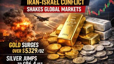 Gold Silver Price Surge: मिडिल ईस्ट तनाव का असर: MCX पर सोना 5000 रुपये उछला, चांदी में 10,000 रुपये से ज्यादा की तेजी
