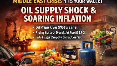 Middle East Oil Crisis: मिडिल ईस्ट संकट का सीधा असर आपकी जेब पर, तेल महंगा होने से बढ़ी महंगाई, ऐसे करें बचाव