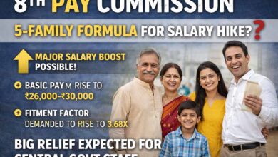 8th Pay Commission salary hike: 8वां वेतन आयोग अपडेट: 5 सदस्यीय फॉर्मूला से बढ़ेगी सैलरी? कर्मचारियों को बड़ा फायदा संभव