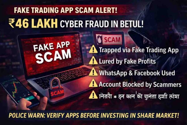 Fake Trading App Scam: फर्जी ऐप से ऑनलाइन निवेश के नाम पर लगाई तगड़ी चपत, ठग डाले 46 लाख से ज्यादा रुपये
