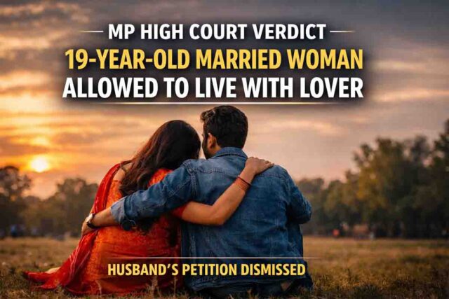 High Court Verdict: हाईकोर्ट का बड़ा फैसला: 19 साल की विवाहिता को प्रेमी के साथ रहने की मिली मंजूरी