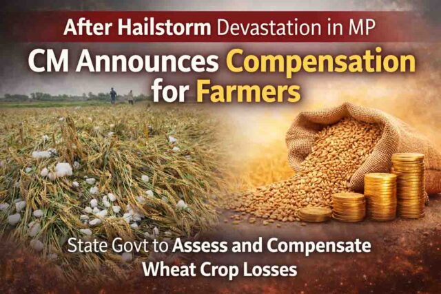 MP Hailstorm Compensation: एमपी में ओलावृष्टि से तबाही, सीएम का बड़ा ऐलान, किसानों को मिलेगा मुआवजा