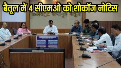 Betul Collector Action: बैतूल में कलेक्टर का सख्त एक्शन: 4 CMO को नोटिस, जीरो प्रोगेस पर वेतन कटौती के निर्देश