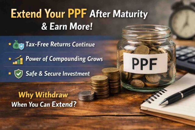 PPF Maturity Benefits: मैच्योर होने के बाद भी बड़ा फायदा देती है PPF स्कीम, जानिए कैसे बढ़ाएं निवेश और कमाएं ज्यादा