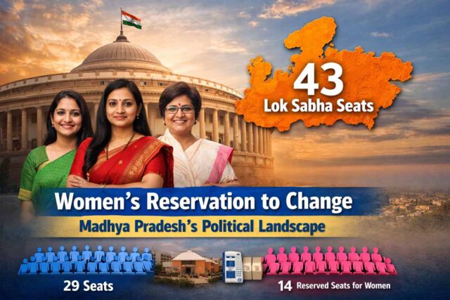 MP Women Reservation Seats: महिला आरक्षण से बदलेगा एमपी का सियासी नक्शा, लोकसभा सीटें 29 से बढ़कर 43 करने की तैयारी