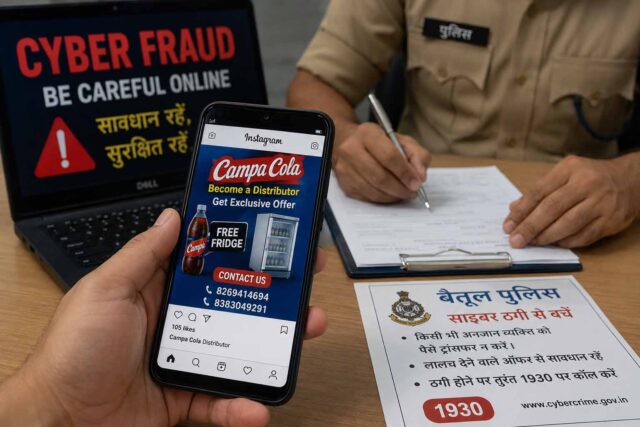 Campa Cola Dealership Scam: फ्री फ्रिज और सस्ती डिस्ट्रीब्यूटरशिप के लालच में फंसा युवक, साइबर ठगों ने लगाए लाखों का चूना