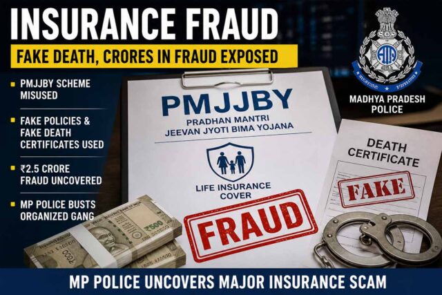 PMJJBY Insurance Fraud: फर्जी मौत के खेल से करोड़ों की ठगी, जीवन ज्योति बीमा योजना में धोखाधड़ी के बड़े गिरोह का पर्दाफाश