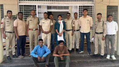 betul police action: सारणी पुलिस का बड़ा एक्शन: 4.783 किलो गांजा जब्त, दो तस्कर गिरफ्तार