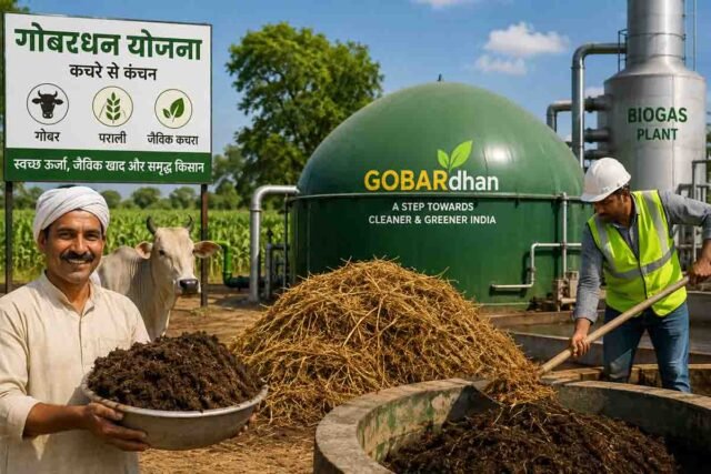 Gobardhan Scheme 2026: गोबरधन योजना को मंजूरी: गोबर और पराली से होगी कमाई, किसानों की आय बढ़ाने की बड़ी तैयारी