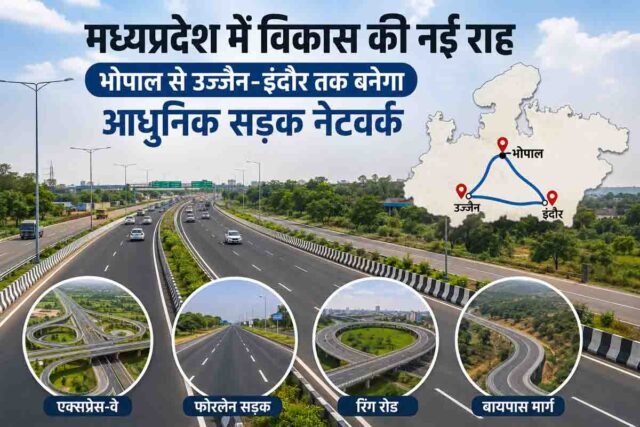Madhya Pradesh Road Network: एक्सप्रेस-वे और बायपास से बदलेगी तस्वीर, भोपाल-उज्जैन-इंदौर को जोड़कर विकास को मिलेगी नई उड़ान