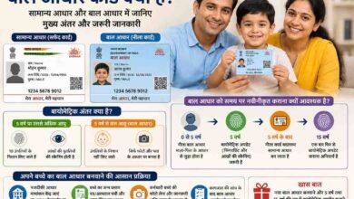Baal Aadhaar Card: नीले और सफेद आधार कार्ड में क्या है अंतर? जानिए बाल आधार बनवाने और अपडेट कराने का सही तरीका