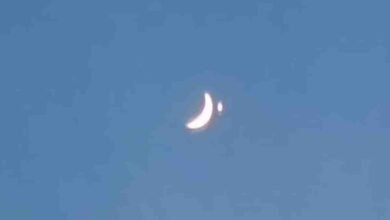 Moon Venus Conjunction: क्या आपने देखा? चंद्रमा के पास चमकता 'शाम का तारा' दरअसल था शुक्र ग्रह, दुर्लभ संयोग