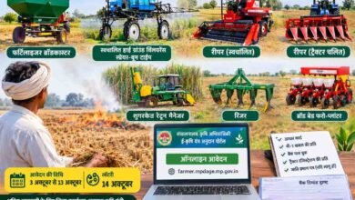 Krishi Yantra Anudan: एमपी ई-कृषि यंत्र अनुदान: किसानों को रीपर, स्प्रेयर और प्लांटर पर मिलेगी छूट, जानें कैसे करें आवेदन