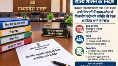 MP Employee Promotion: मप्र के कर्मचारियों को समय पर मिलेगी पदोन्नति: 2026 और 2027 की रिक्तियों के लिए डीपीसी की समय-सारणी तय