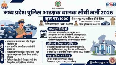 MP Police Driver: एमपी पुलिस में आरक्षक चालक के 1000 पदों पर निकली भर्ती: देखें आवेदन की तारीख और नियम पुस्तिका