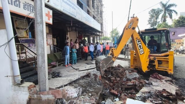 Betul Link Road: एक साल से अटका था सड़क का काम, शनिवार को हटे अतिक्रमण; अब तेजी से बनेगी लिंक रोड